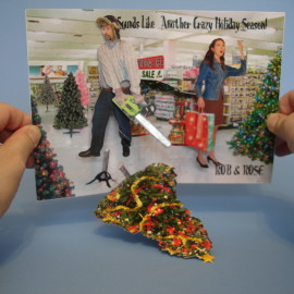 Chainsaw Christmas Card